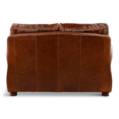 Winthrop Leather Loveseat