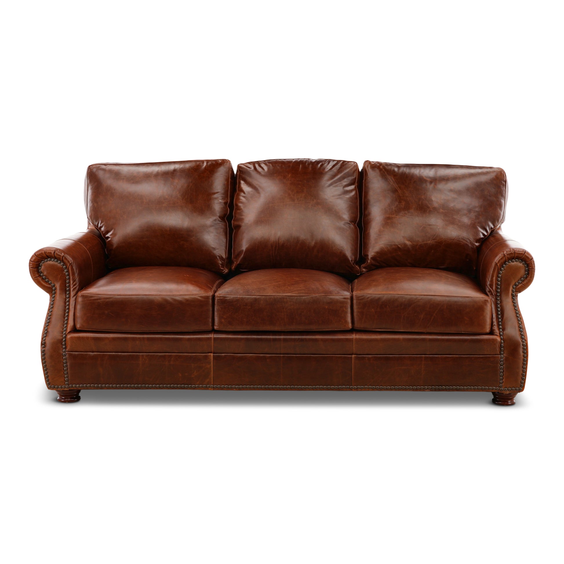 Renan Leather Sofa