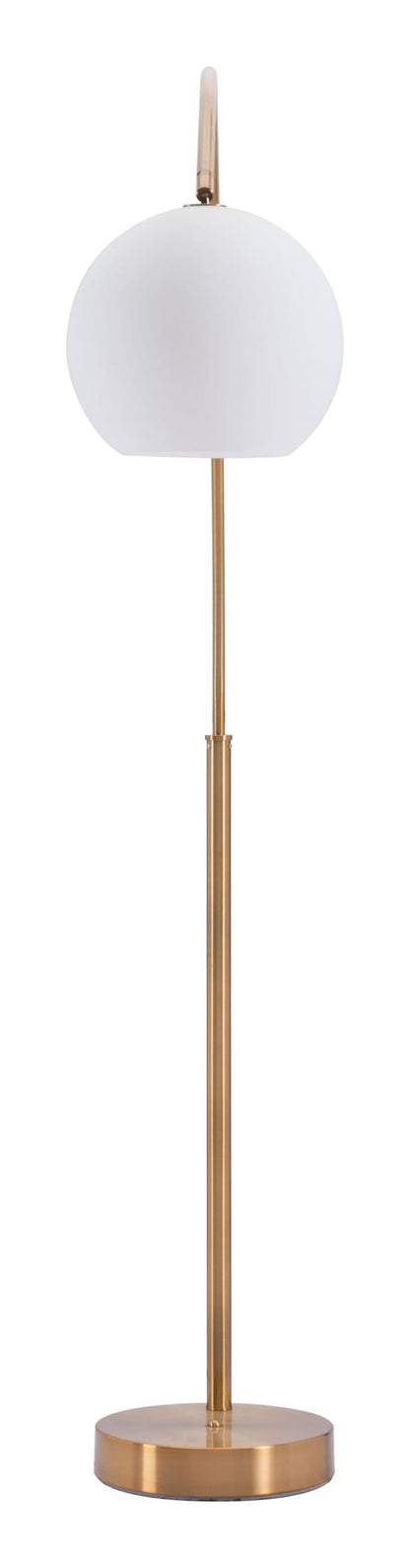 Griffith Floor Lamp Brass