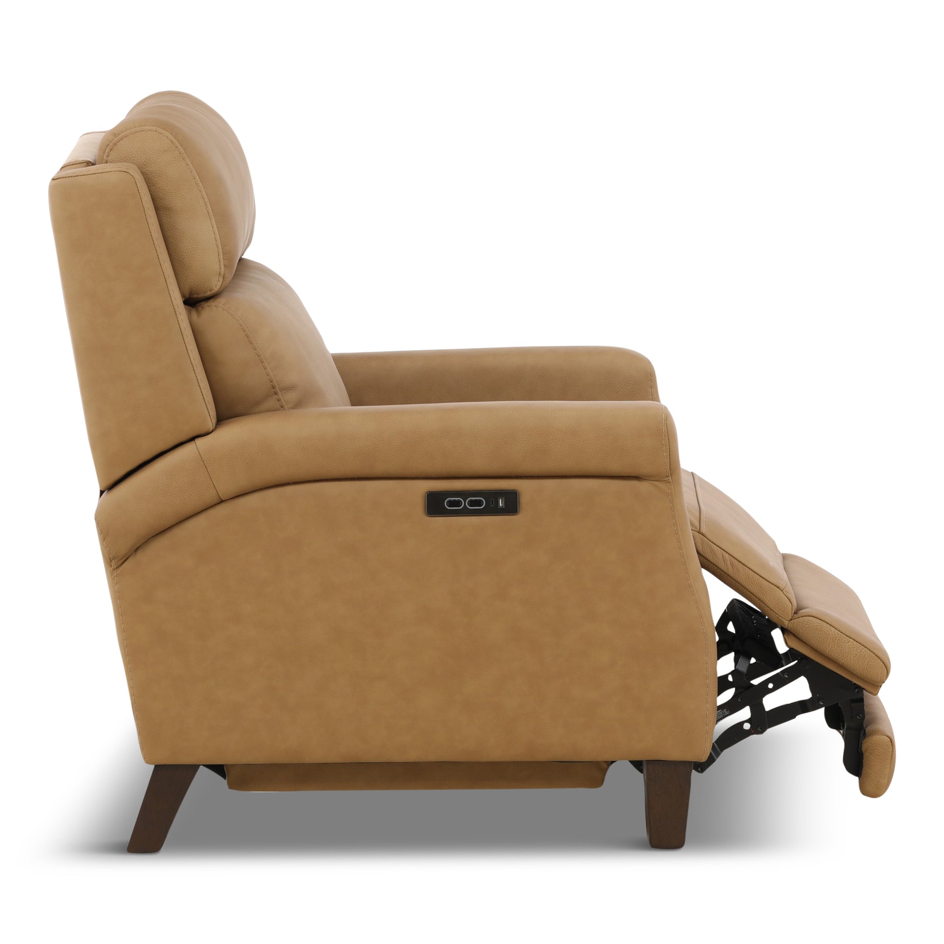 Doersten Leather Power Hi-Leg Zero Gravity Recliner