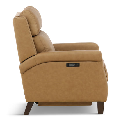 Doersten Leather Power Hi-Leg Zero Gravity Recliner