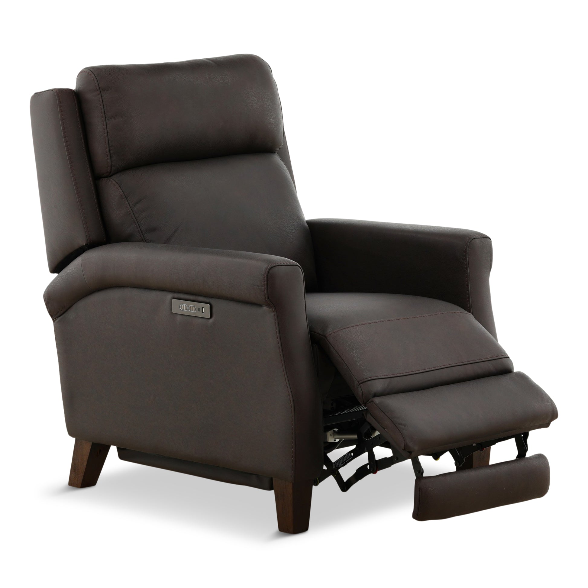 Doersten Leather Power Hi-Leg Zero Gravity Recliner