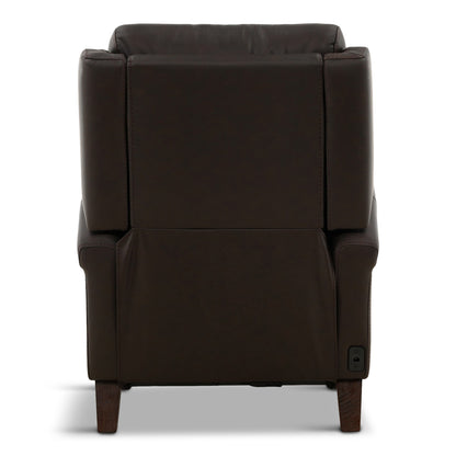 Doersten Leather Power Hi-Leg Zero Gravity Recliner