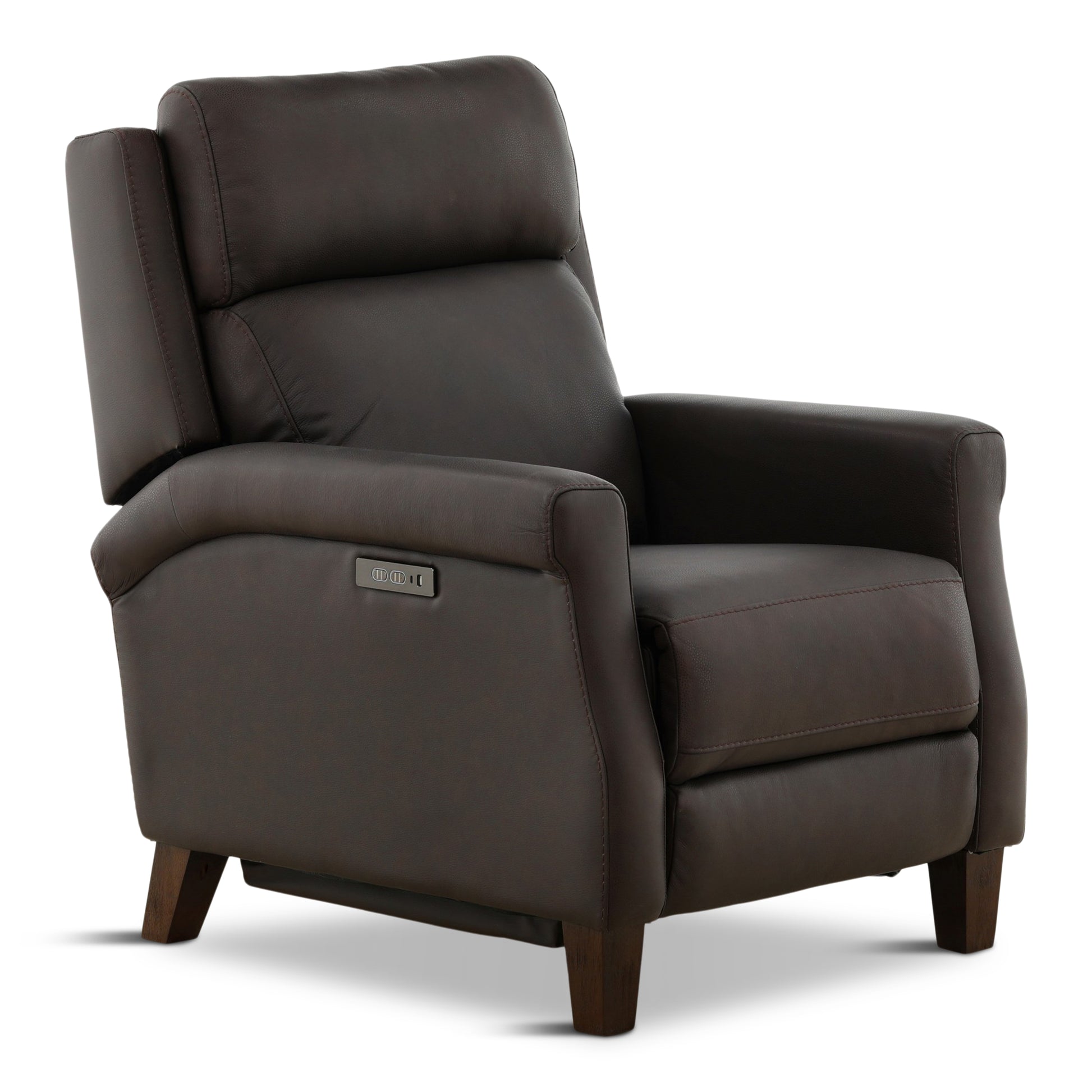 Doersten Leather Power Hi-Leg Zero Gravity Recliner
