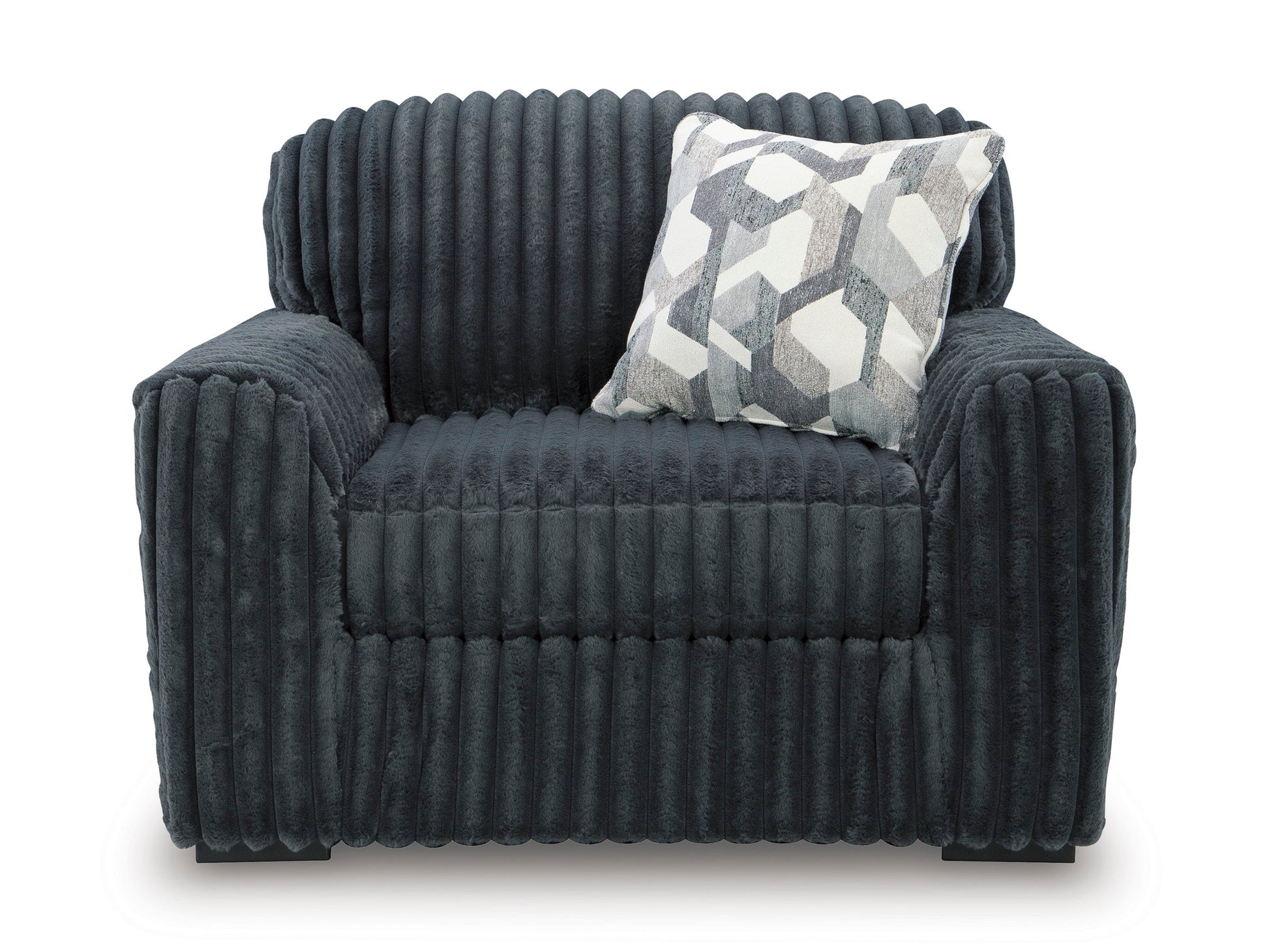 Midnight-Madness Chair and a Half Gunmetal