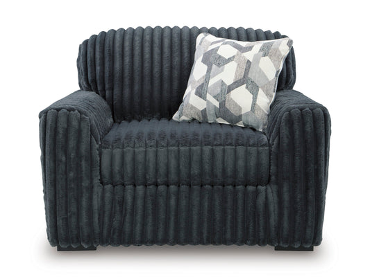 Midnight-Madness Chair and a Half Gunmetal