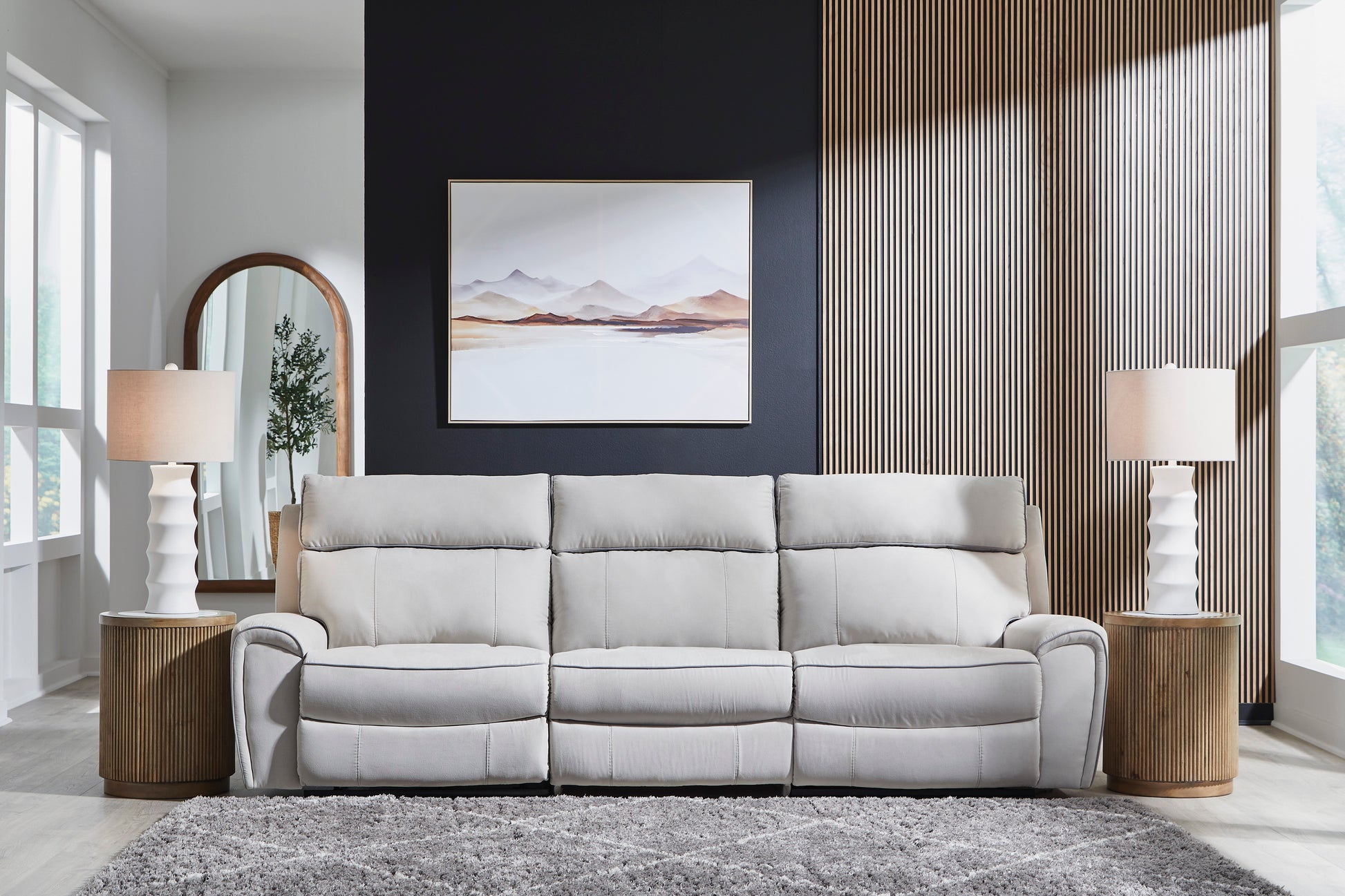 Grafton Pike 3-Piece Power Reclining Sectional