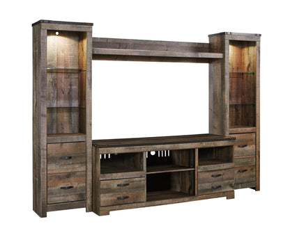 Trinell 4-Piece Entertainment Center