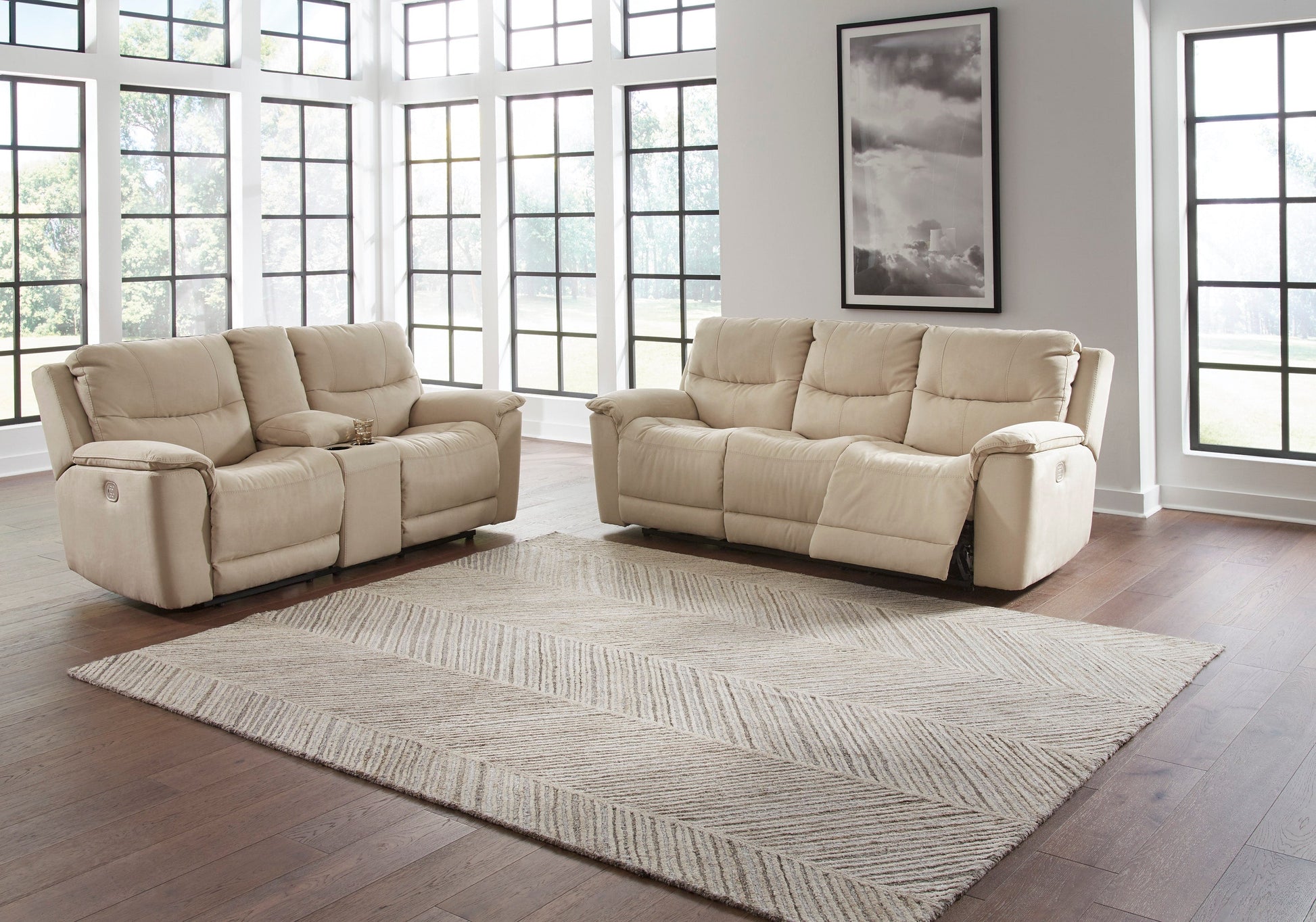 PWR REC LOVESEAT/CON/ADJ HDRST