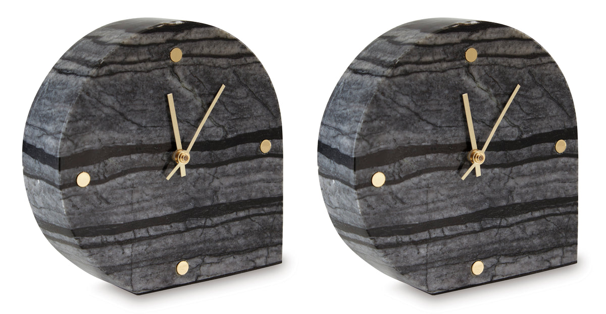 Ashley Janmour Table Clock (Set of 2)