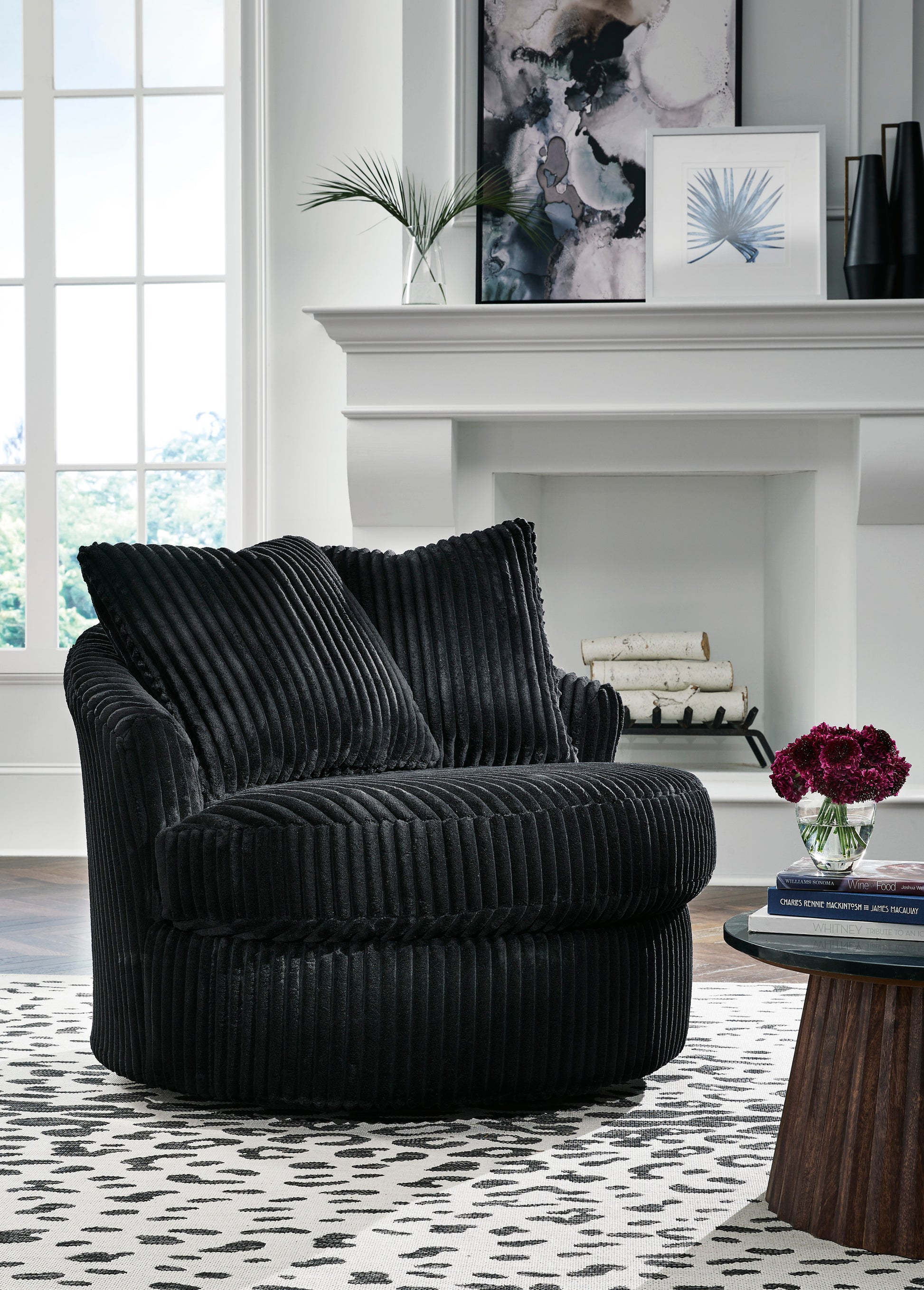 Gramwell Oversized Swivel Accent Chair