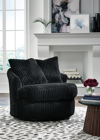 Gramwell Oversized Swivel Accent Chair