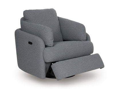 Alainmont Next-Gen Nuvella Swivel Power Recliner