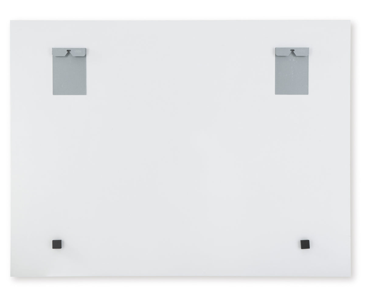 Blank canvas wall art back panel with two hanging mounts