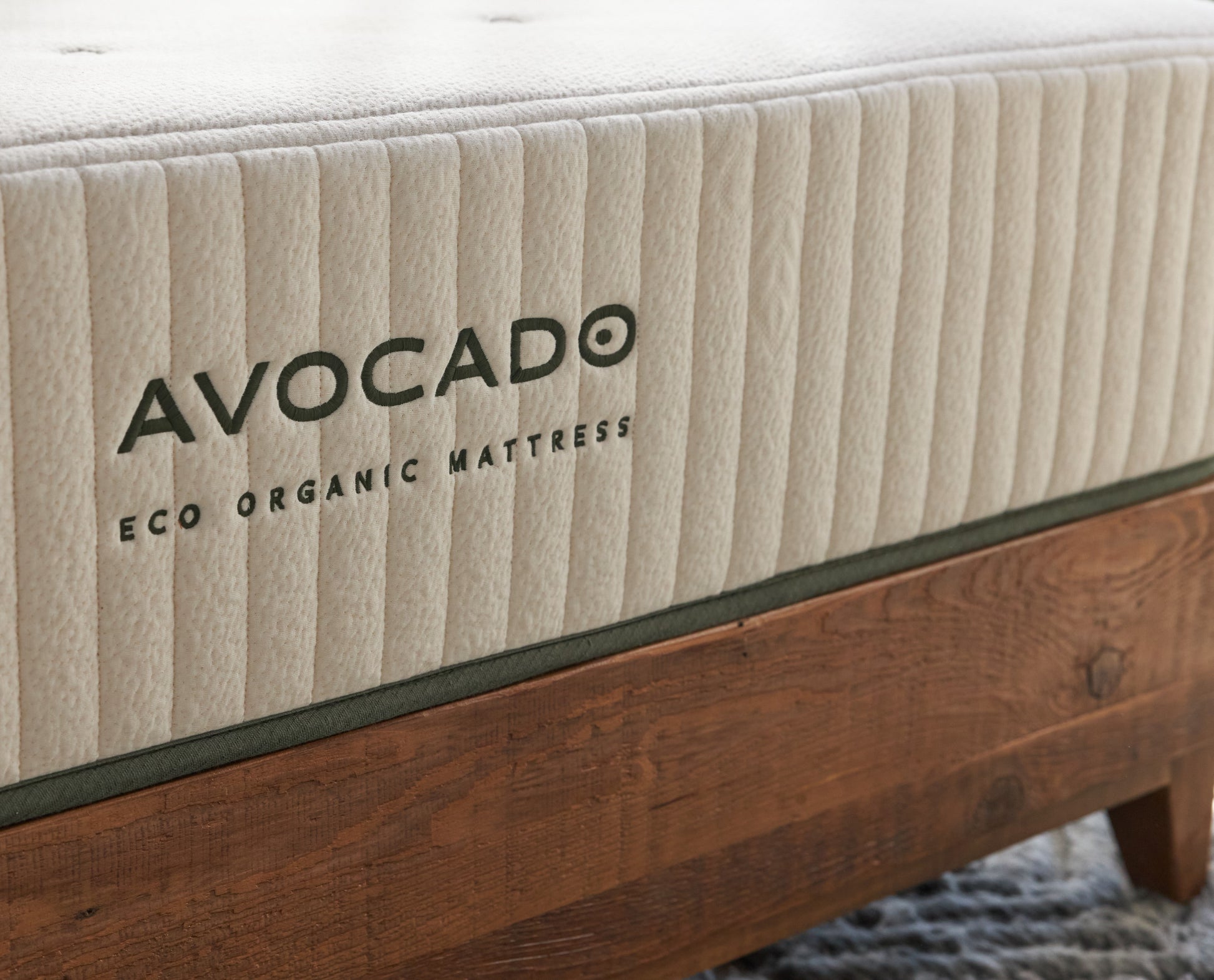 Avocado Walnut City Bed Frame