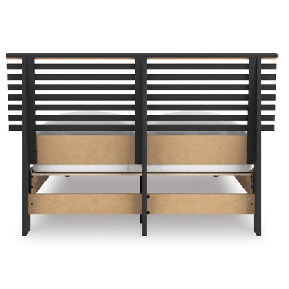 Danziar Full Slat Panel Bed