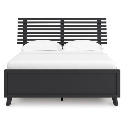 Danziar Full Slat Panel Bed