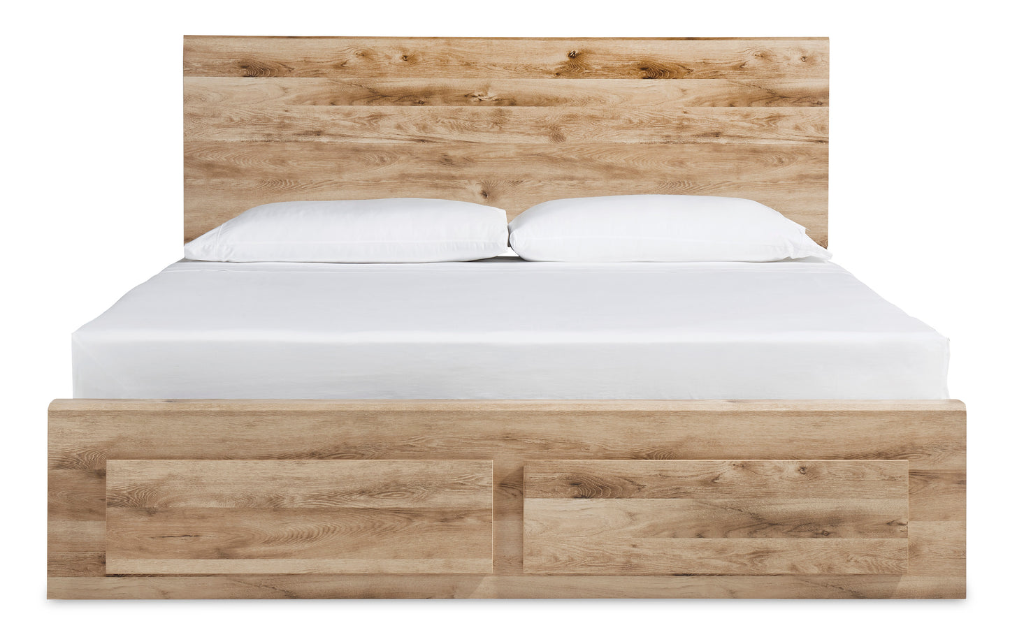 Hyanna King Panel Storage Bed with 2 Under Bed Storage Drawers