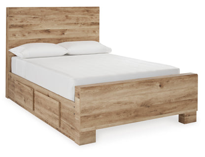 Hyanna Panel Bed with 2 Side Storage