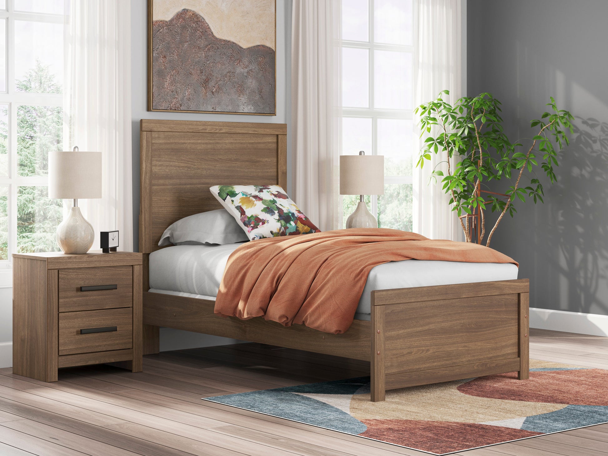 Jonnifer Twin Panel Bed