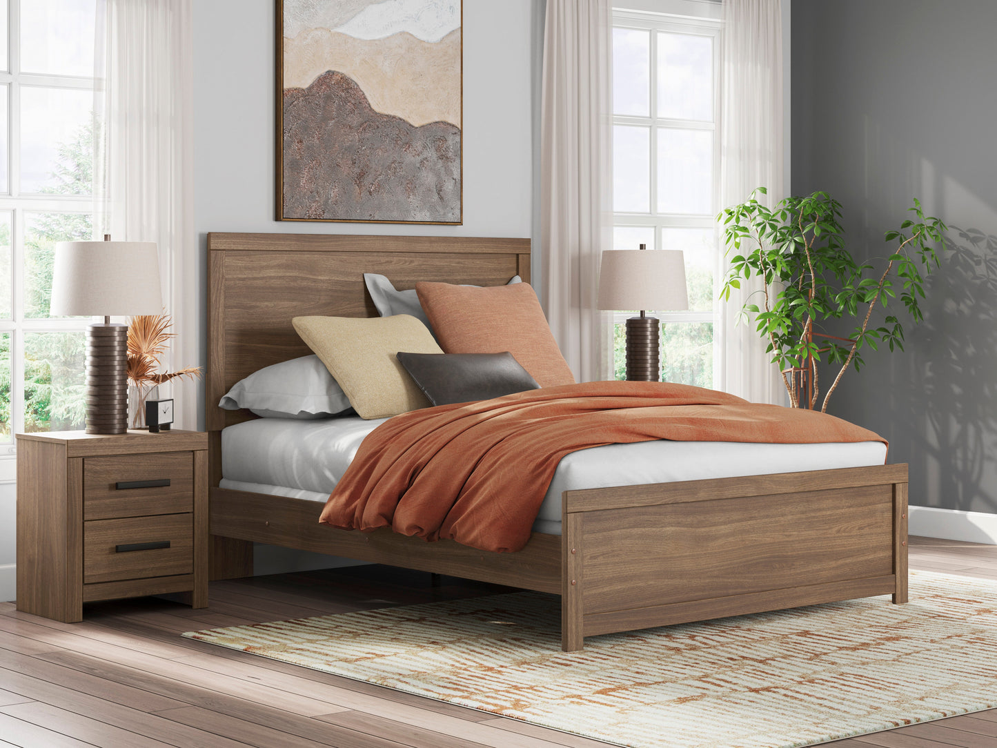 Jonnifer Queen Panel Bed