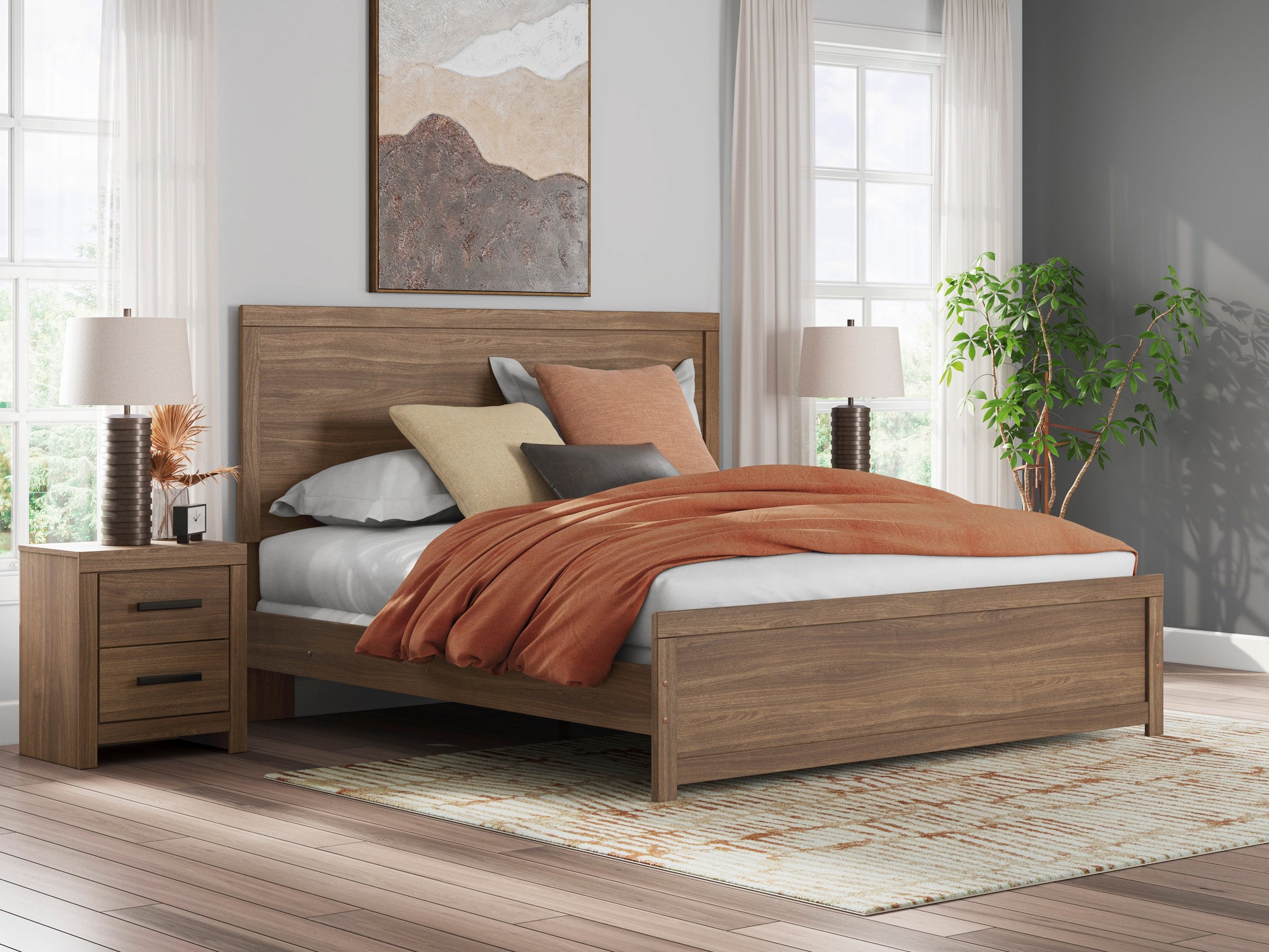 Jonnifer King Panel Bed