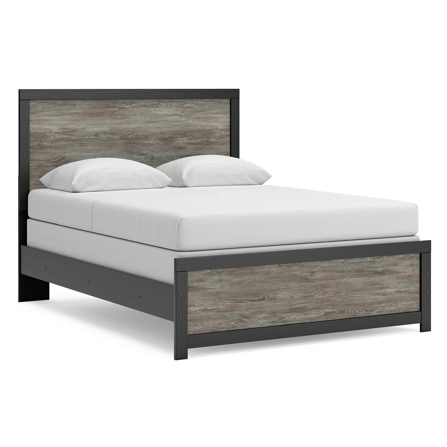 Jonnifer Queen Panel Bed Black