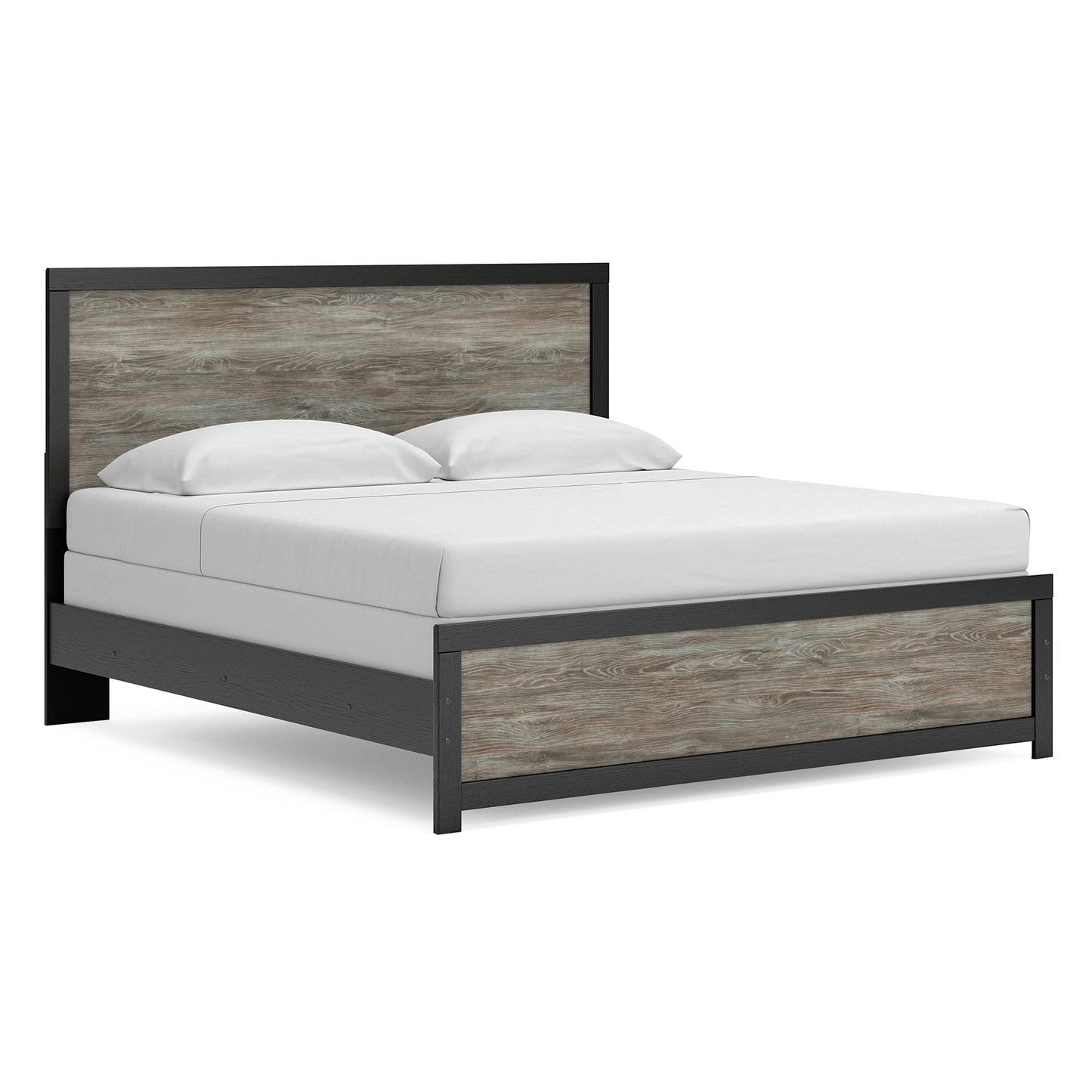 Jonnifer King Panel Bed Black