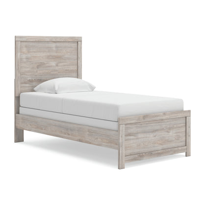 Jonnifer Twin Panel Bed Gray