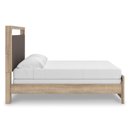 Hollymount Upholstered Panel Bed
