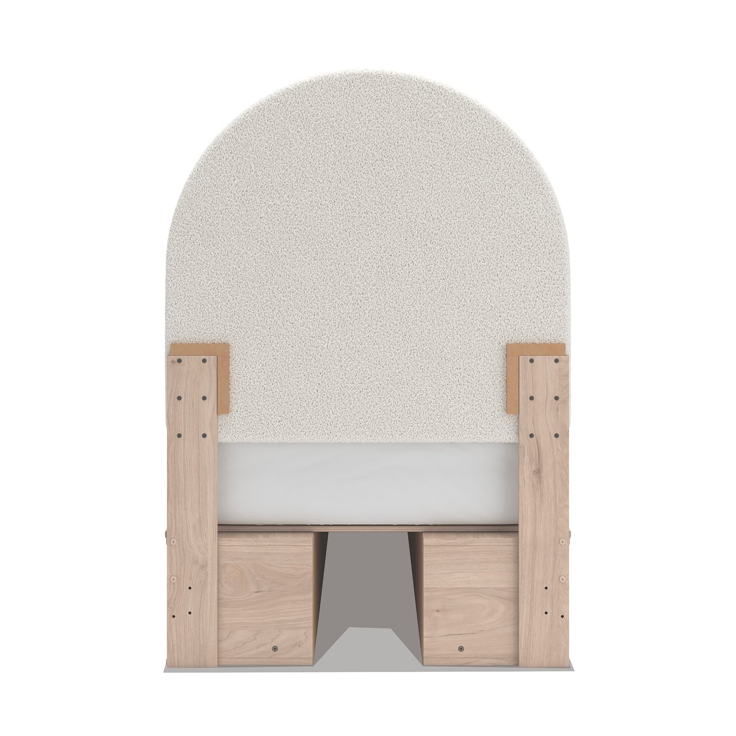 Shapella Upholstered Panel Bed with Double Storage