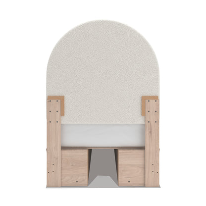 Shapella Upholstered Panel Bed with Double Storage