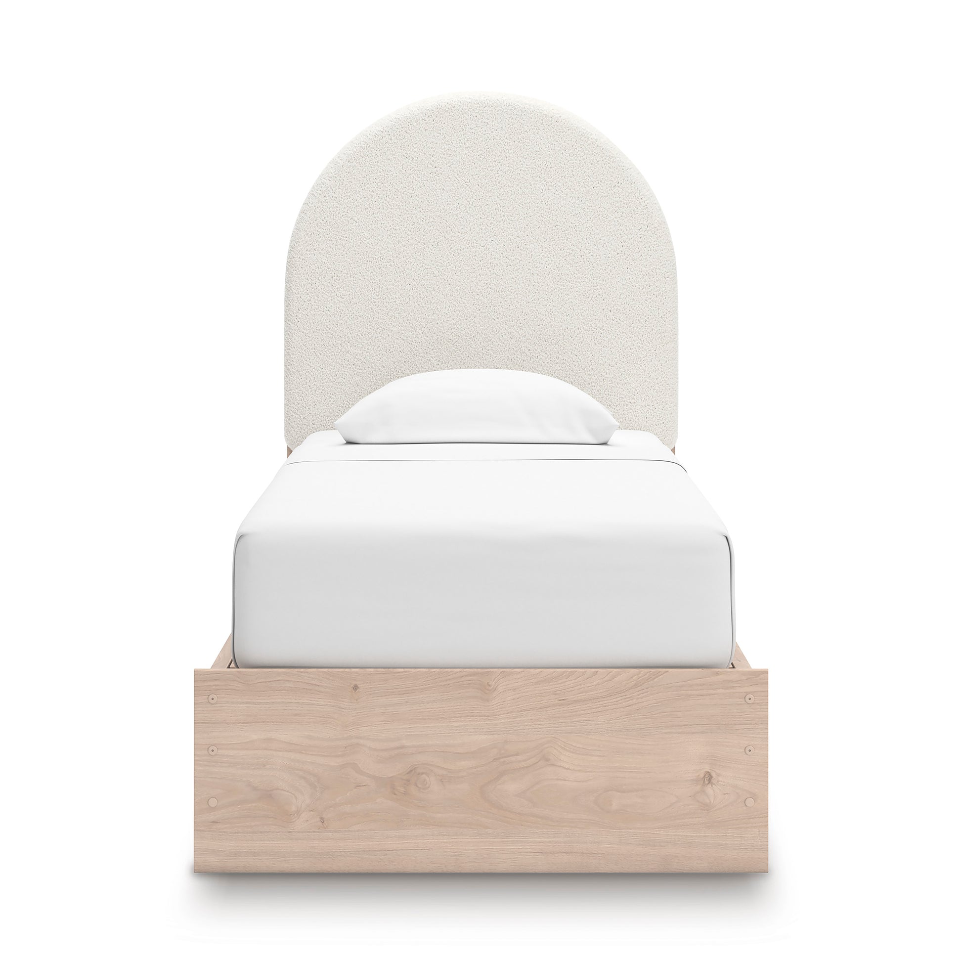 Shapella Upholstered Panel Bed with Double Storage