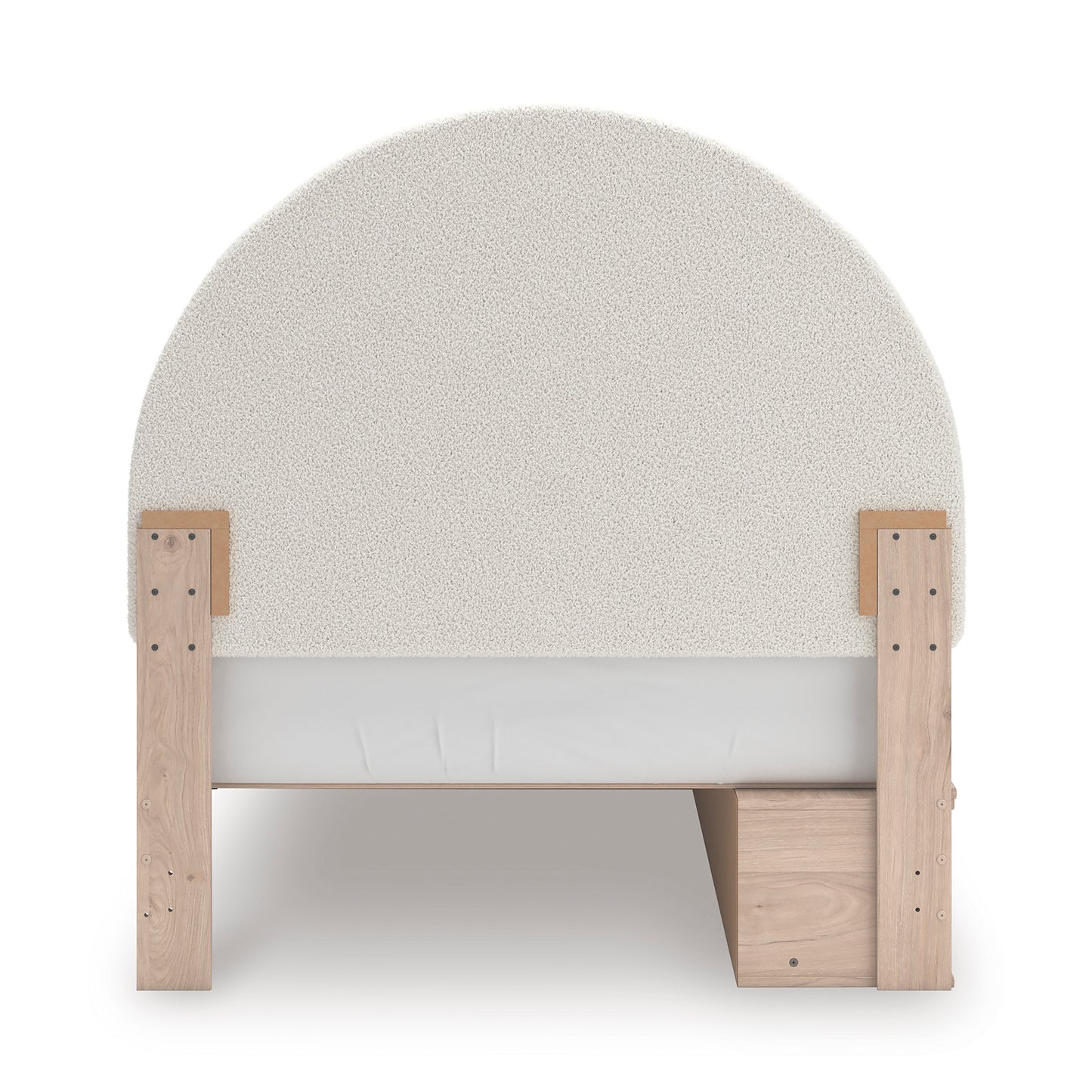 Shapella Upholstered Panel Bed with Storage
