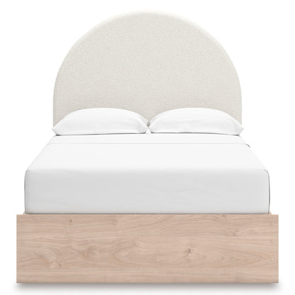 Shapella Upholstered Panel Bed with Storage