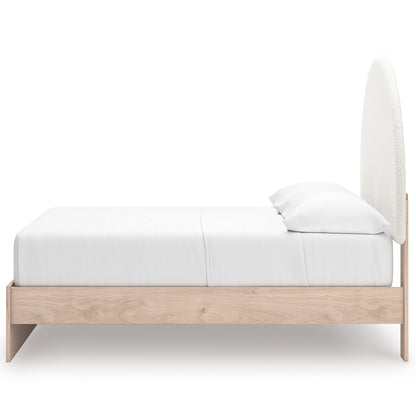 Shapella Upholstered Panel Bed with Storage
