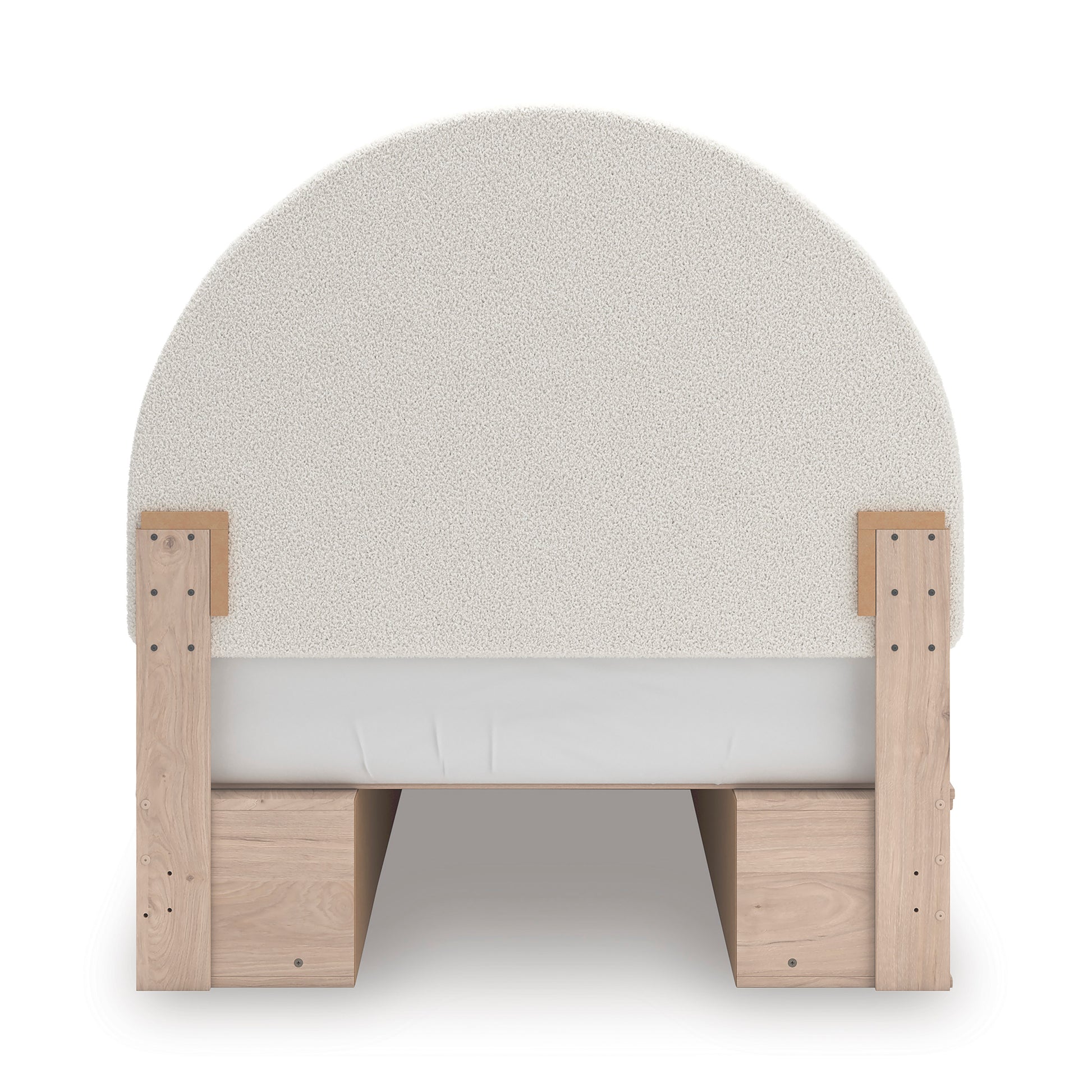 Shapella Upholstered Panel Bed with Double Storage