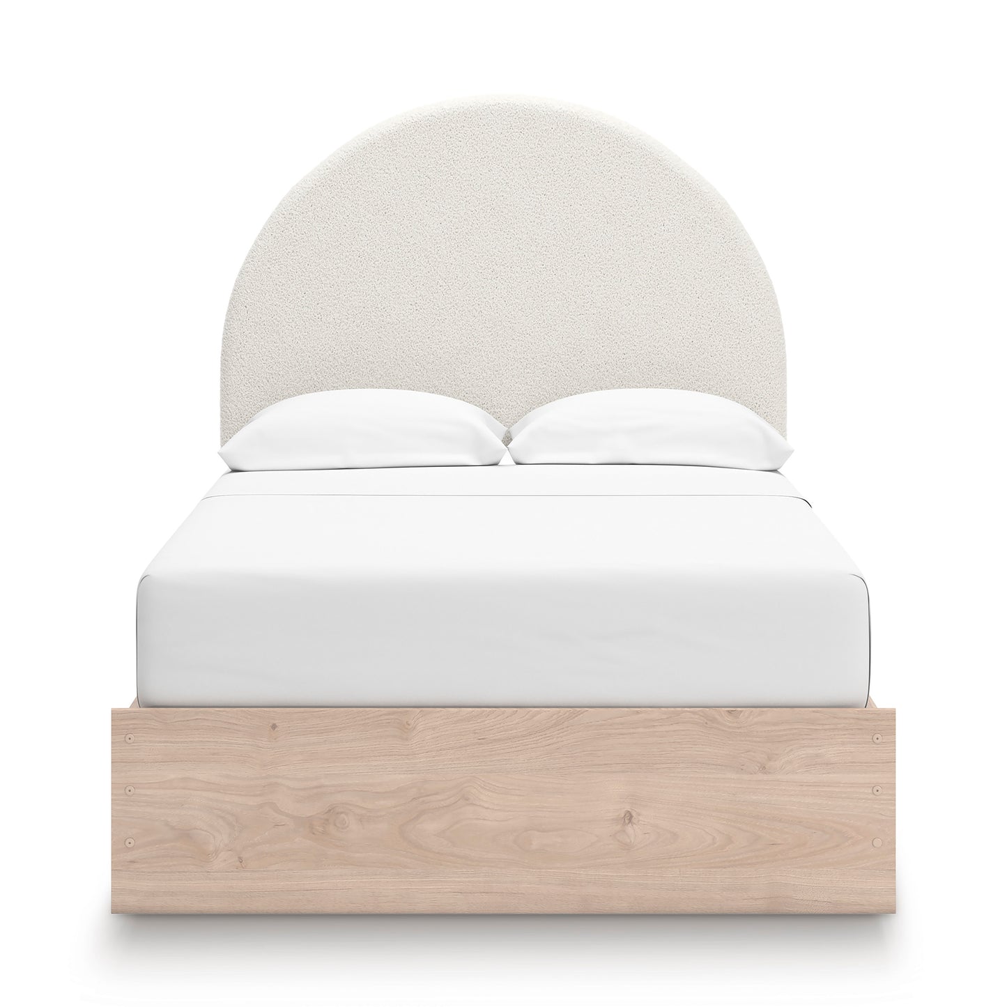 Shapella Upholstered Panel Bed with Double Storage