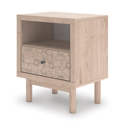 Shapella One Drawer Night Stand