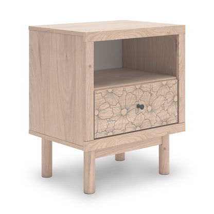 Shapella One Drawer Night Stand