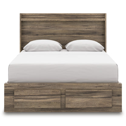 Baystorm Queen Panel Bed With 2 Storage Drawers