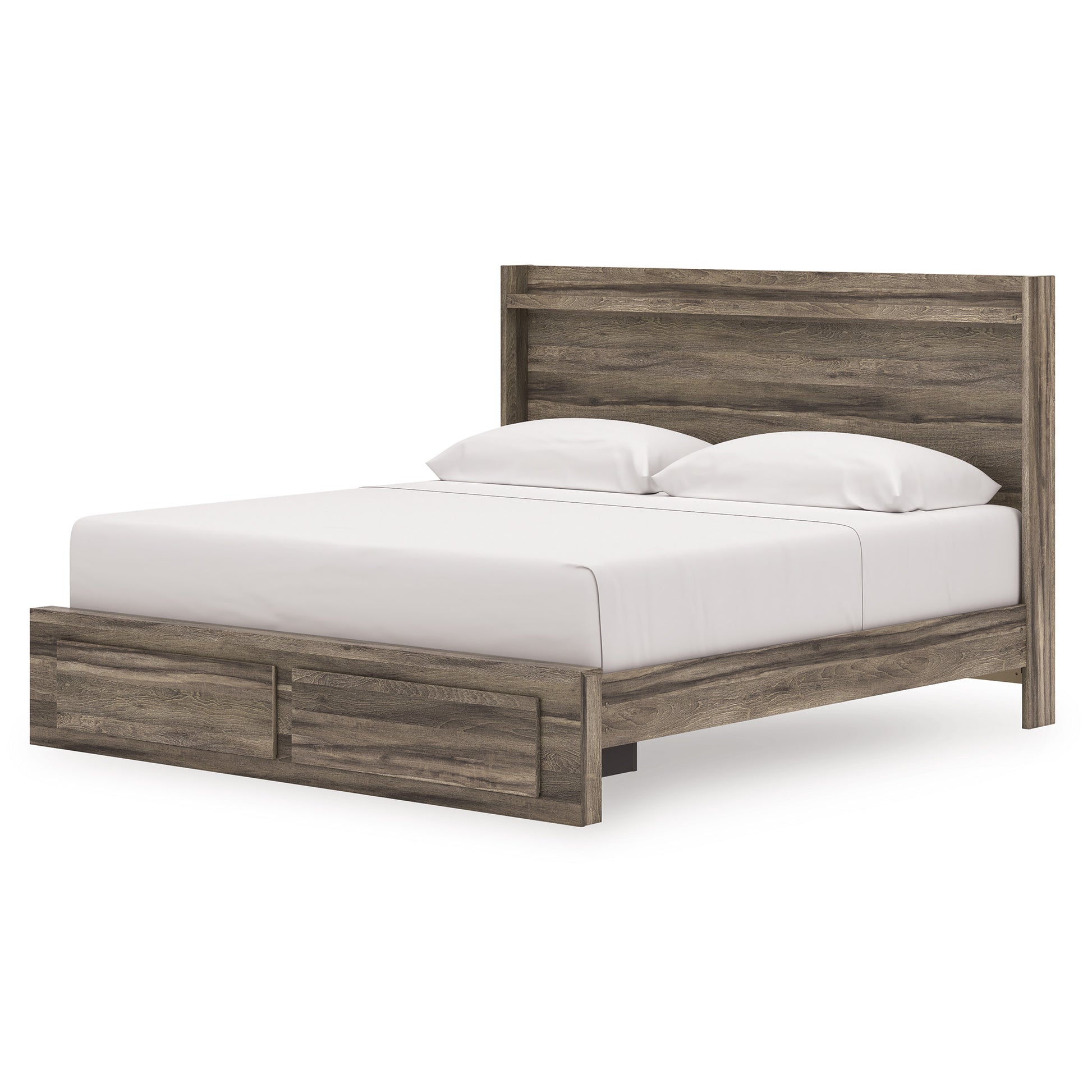 Baystorm King Panel Bed With 2 Storage Drawers
