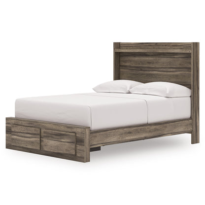 Baystorm Full Panel Bed With 2 Storage Drawers
