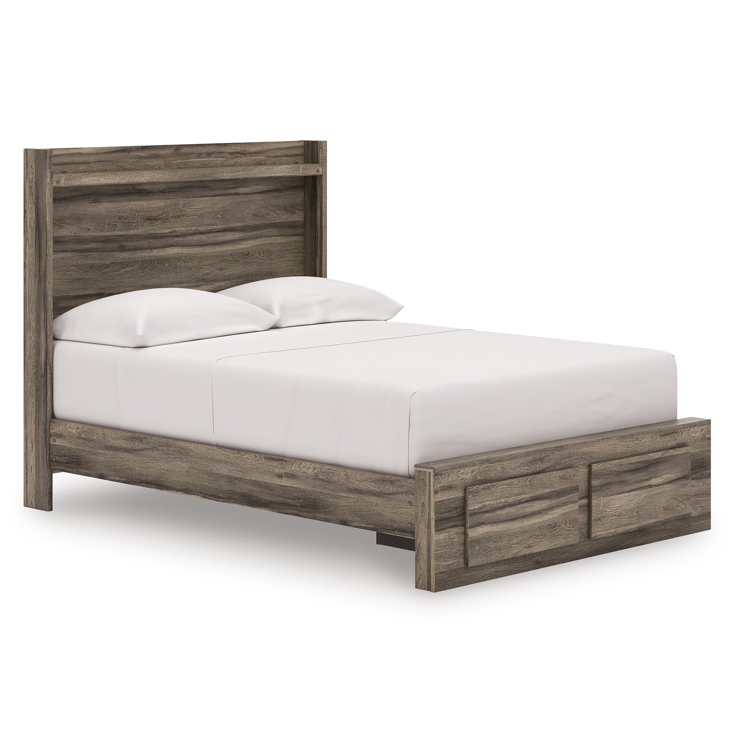Baystorm Full Panel Bed With 2 Storage Drawers