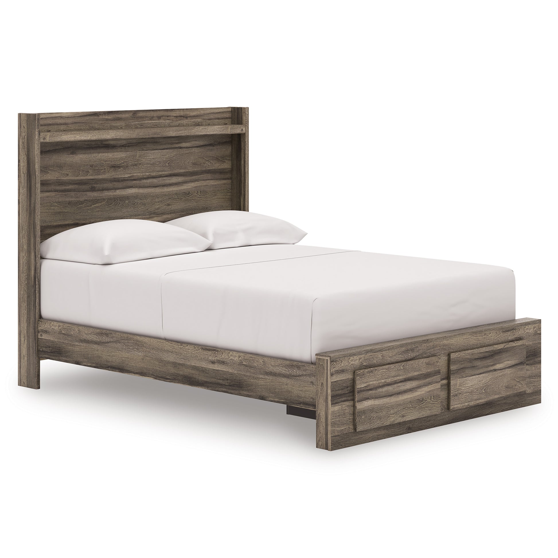 Baystorm Full Panel Bed With 2 Storage Drawers