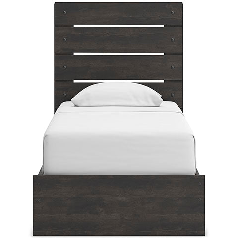 Delmorta Panel Storage Bed