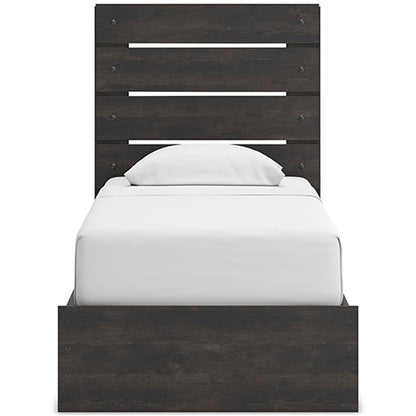 Delmorta Panel Storage Bed
