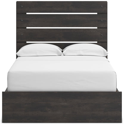 Delmorta Panel Storage Bed