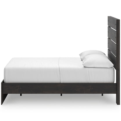 Delmorta Panel Storage Bed