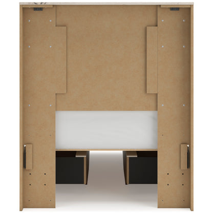 Lawroy Panel Bed with Double Side Storage